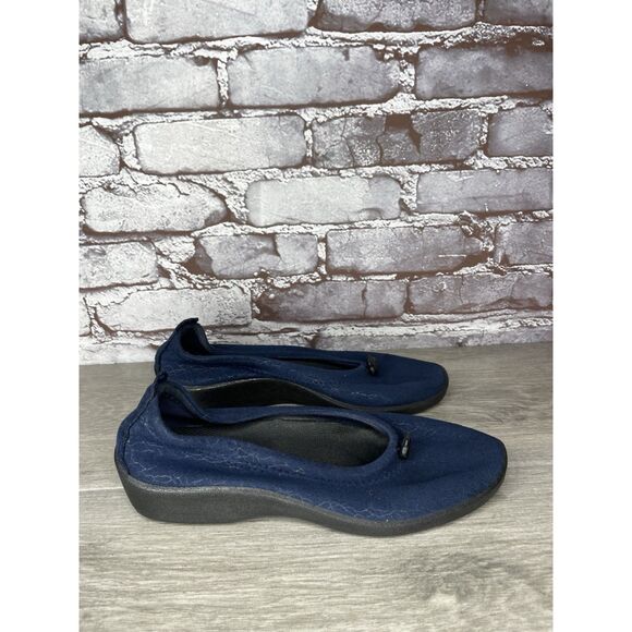 Arcopedico Blue Fabric Drawstring Comfort Slip On Shoes Women’s Sz 39EU/8.5M US - Picture 16 of 16